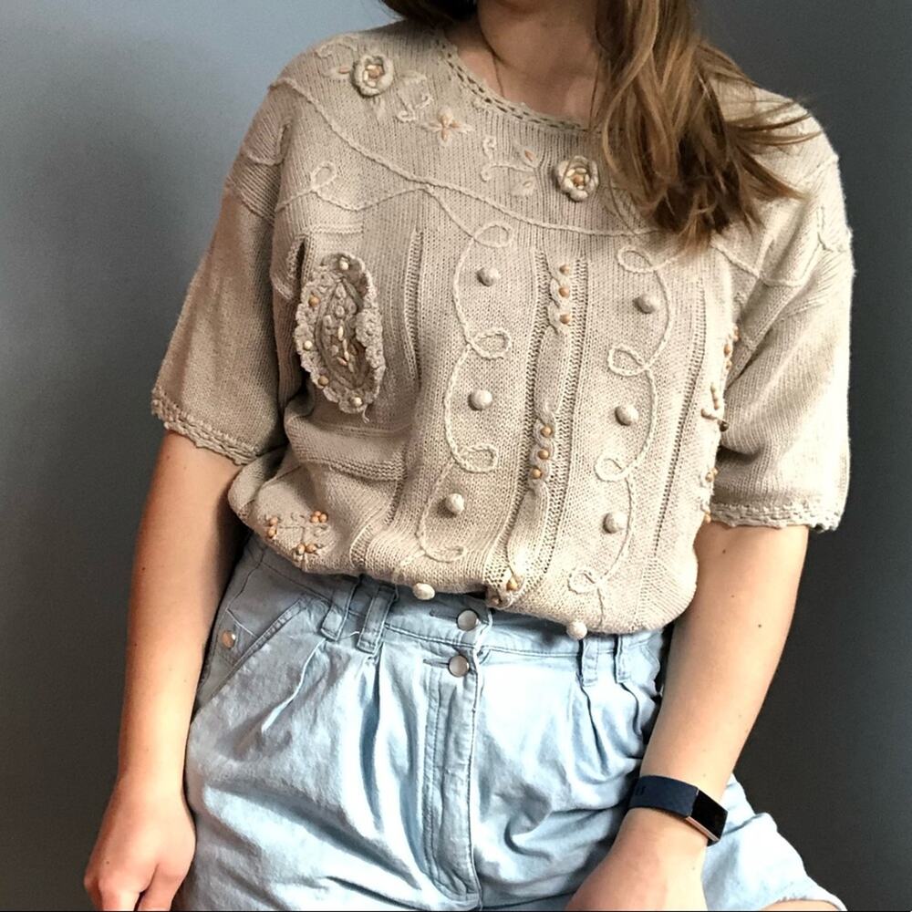 3/$25 Vintage Colleen’s Collectables knit sweater
